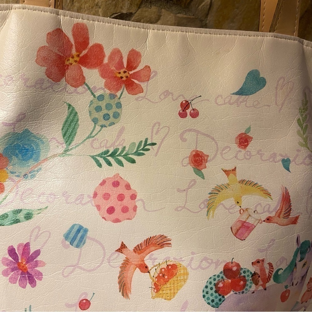 Disney Samantha Thavasa vintage tote purse  - Mickey and Minnie with Unicorn - Picture 15 of 16